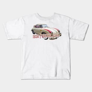 1958 Porsche 356A 1600 Super Coupe Kids T-Shirt